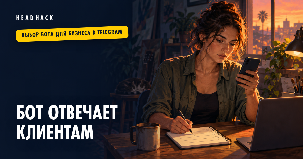 Бот для бизнеса в Telegram: как выбрать для своих задач