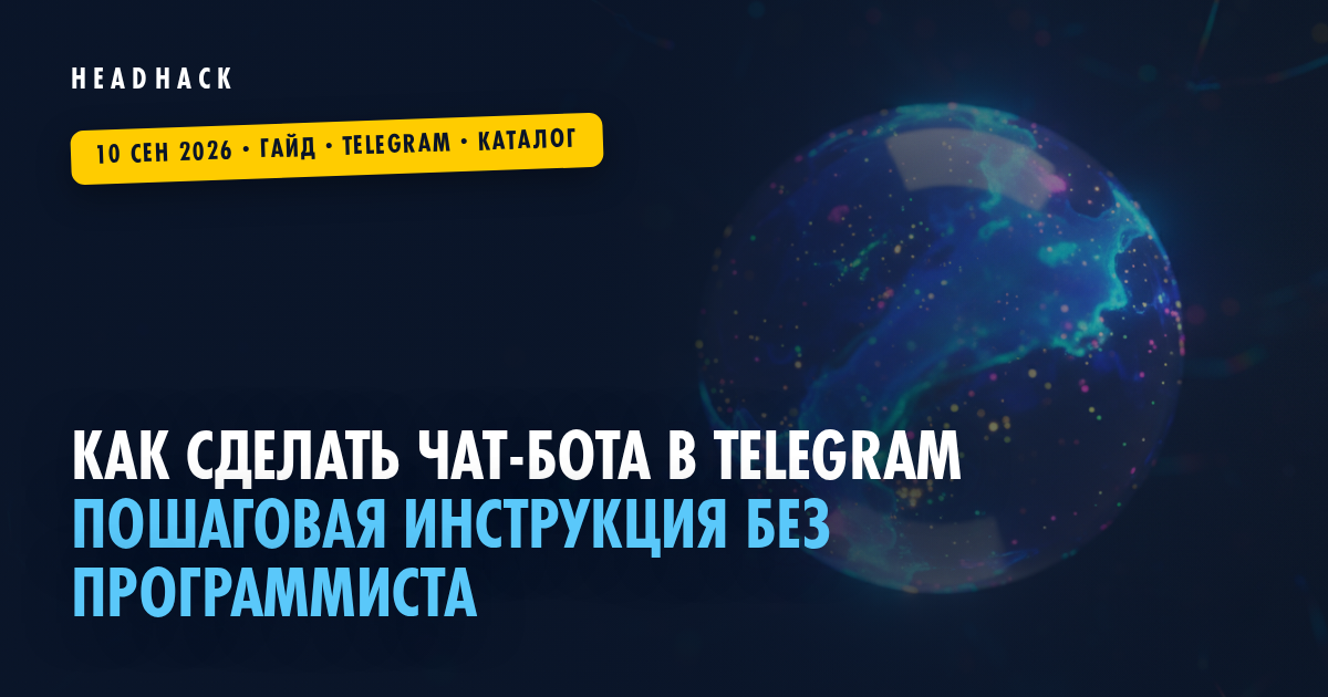 Как сделать своего бота в тг: пошаговая инструкция без программиста