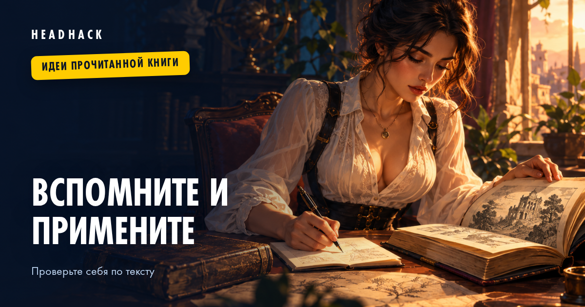Как HeadHack помогает запоминать прочитанные книги