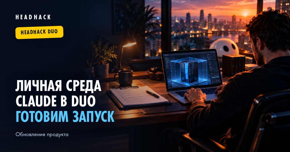 Личная среда Claude в HeadHack Duo: готовим запуск