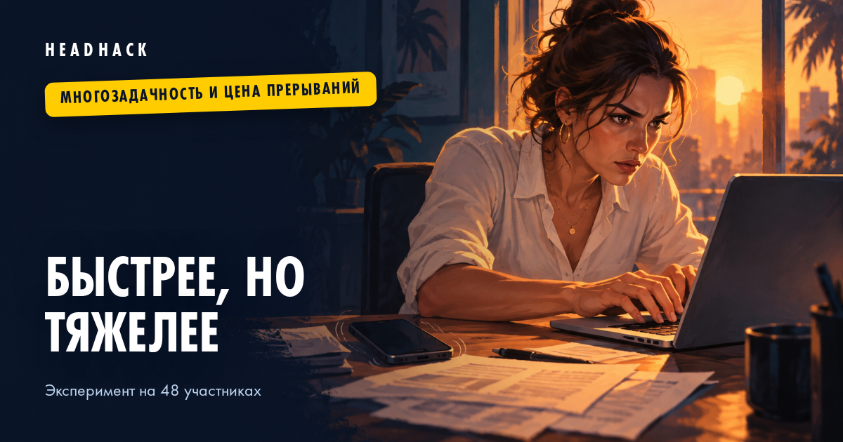 Многозадачность: правда ли, что она портит работу