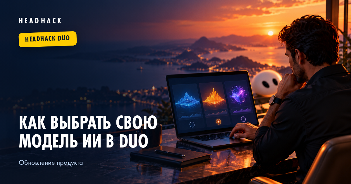 Как выбрать свою модель ИИ в HeadHack Duo